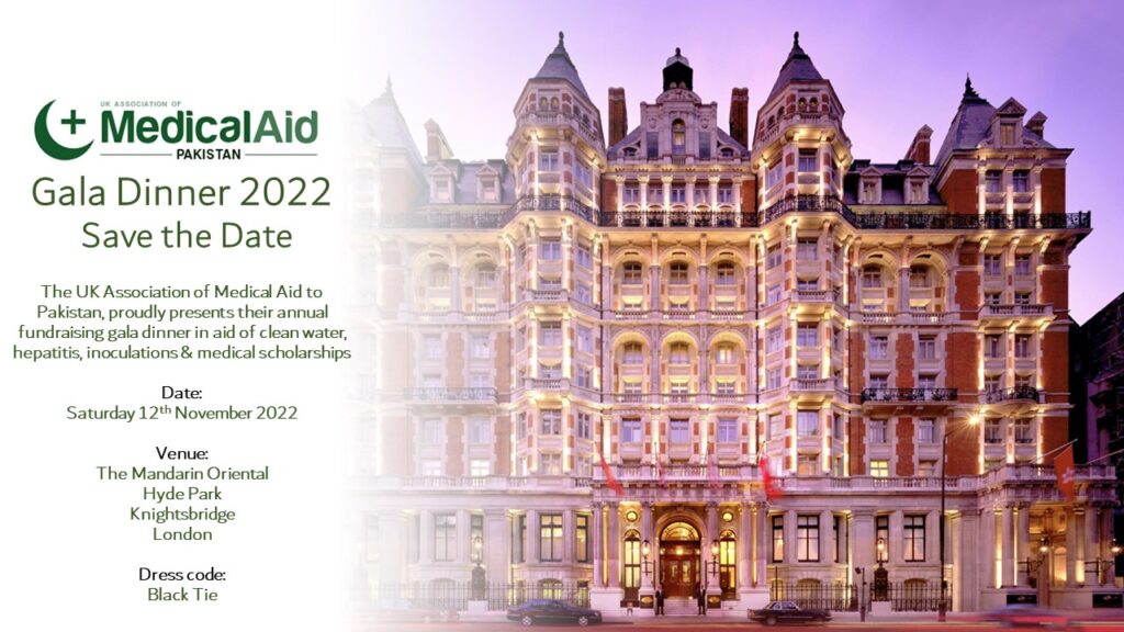 Fundraising Gala Dinner 2022 – save the date